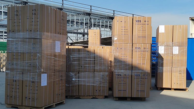 天馳液氮罐出口再創(chuàng)佳績