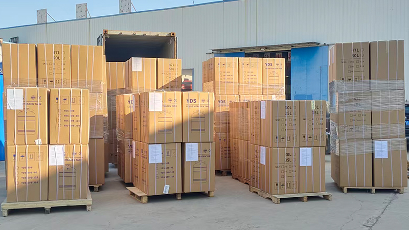 天馳液氮罐大批量出口巴西